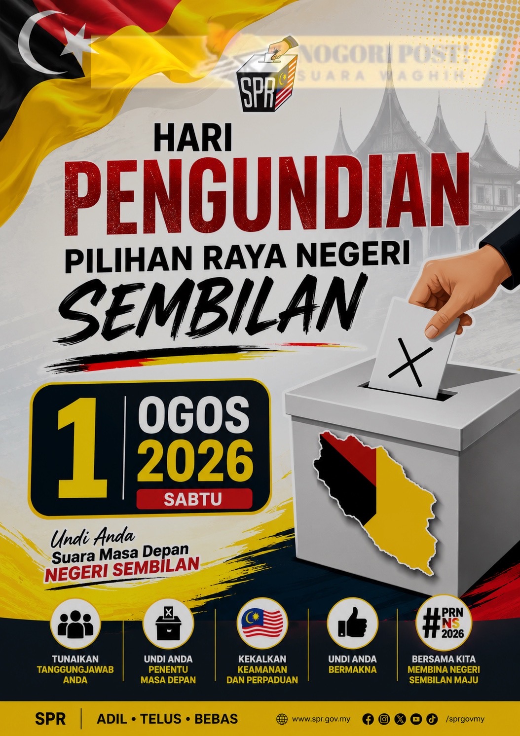 PRN Negeri Sembilan 1 Ogos 2026