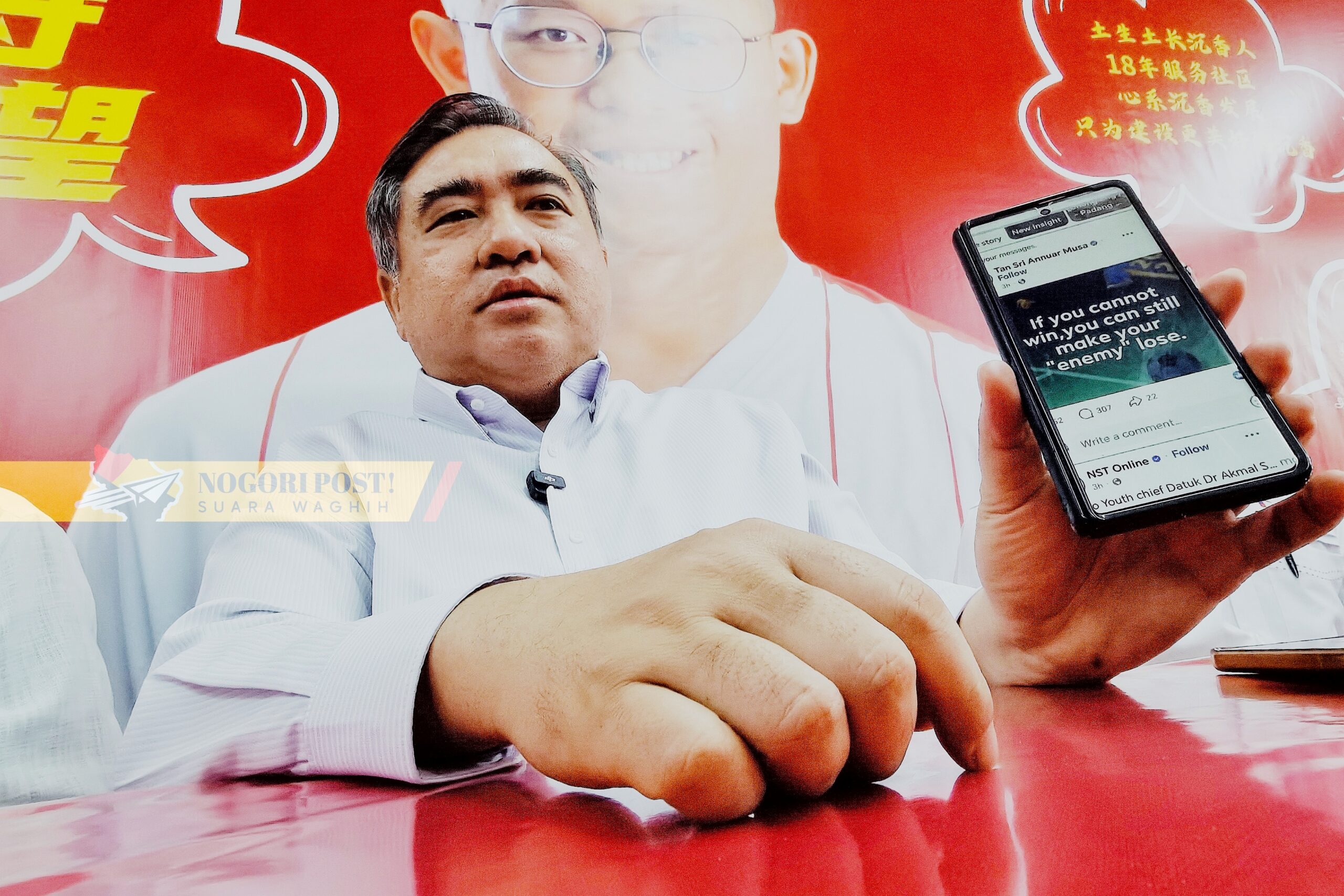 Jentera PH pakai baju merah lawan Gelombang Biru BN