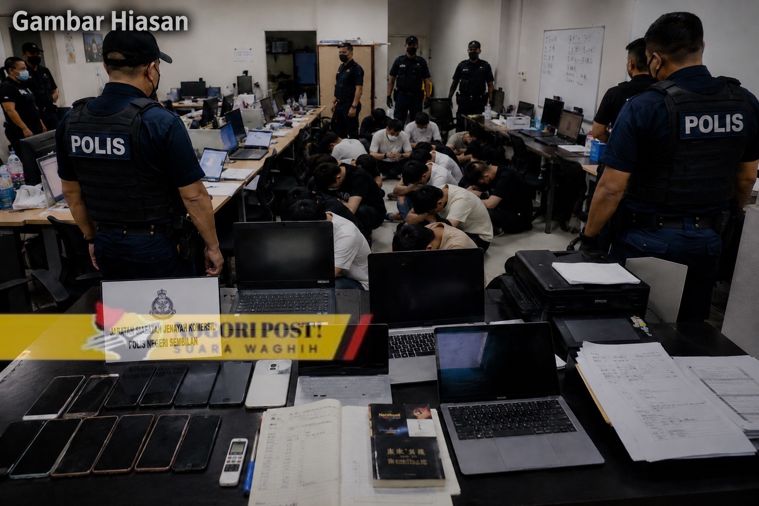 Sindiket pinjaman palsu sasar warga China tumpas di Kuala Pilah