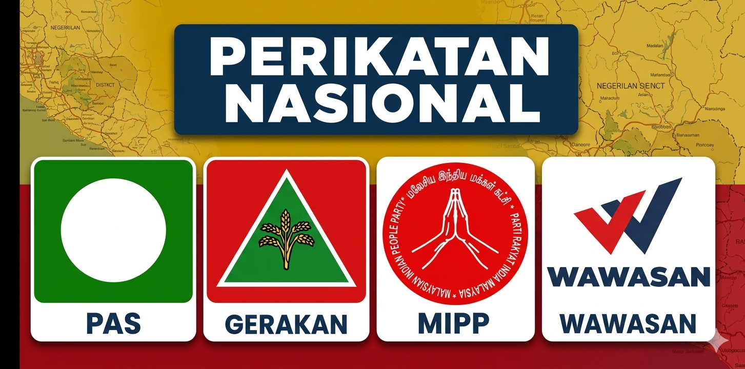PRN NS: PN setuju runding kerusi antara Pas, Gerakan, MIPP dan Wawasan