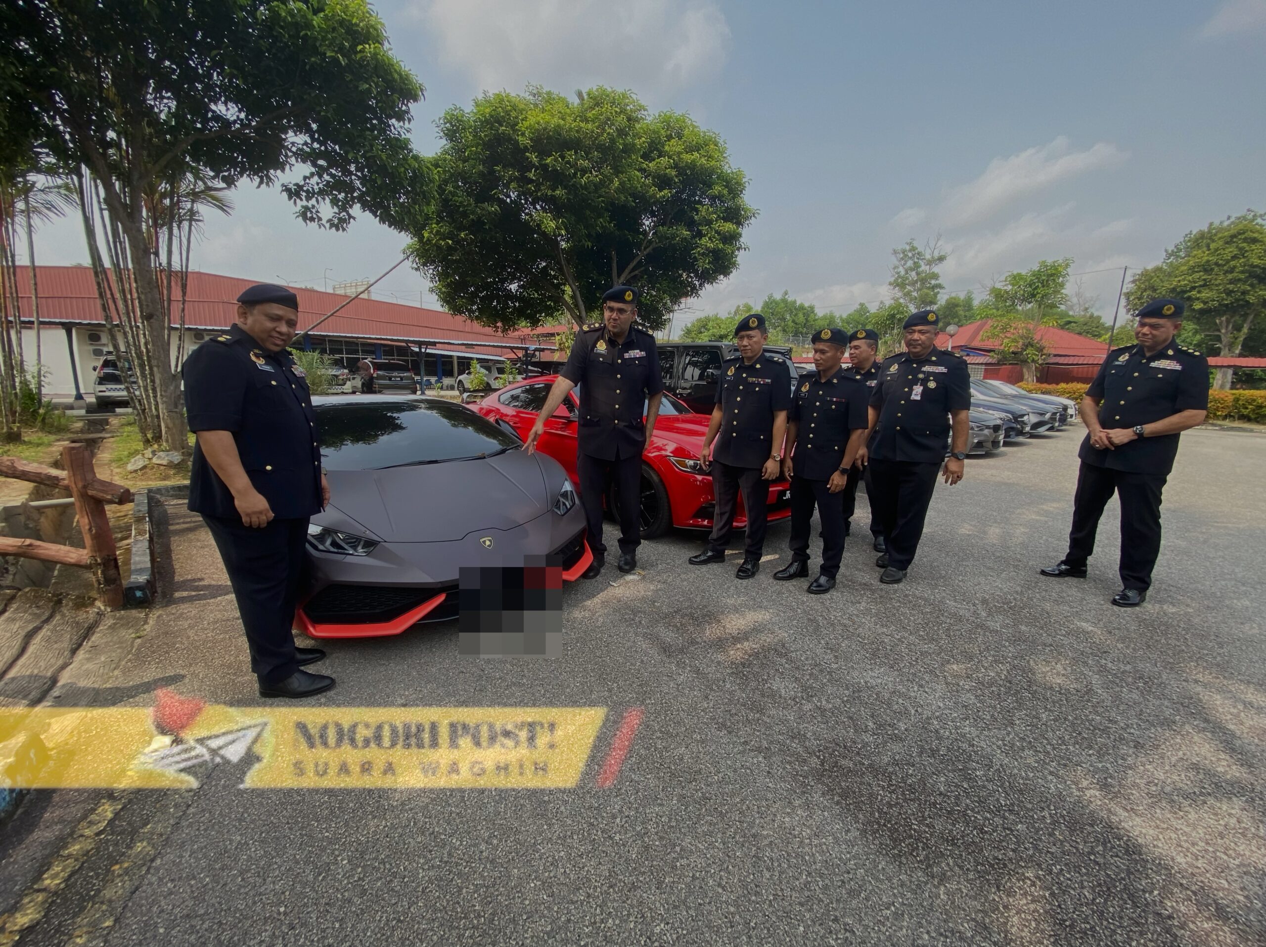 Pandu Lamborghini tanpa cukai jalan enam bulan
